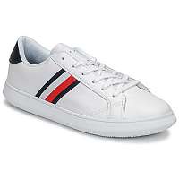 Tommy Hilfiger Nízke tenisky ESSENTIAL LEATHER CUPSOLE Biela