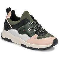Tommy Hilfiger  Nízke tenisky SPORTY CHUNCKY SNEAKER  Zelená