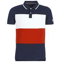 Tommy Hilfiger  Polokošele s krátkym rukávom ICON COLORBLOCK SLIM POLO  Modrá