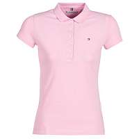 Tommy Hilfiger  Polokošele s krátkym rukávom NEW CHIARA STR PQ POLO SS  Ružová