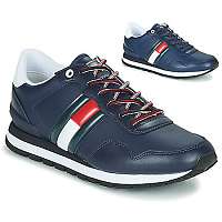 Tommy Jeans  Nízke tenisky LEATHER LIFESTYLE SNEAKER  Modrá