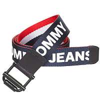 Tommy Jeans  Opasky TJM ROLLER WEBBING BELT 3.5 REV  Modrá