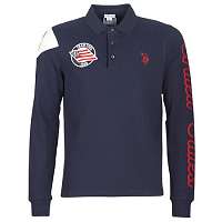 U.S Polo Assn.  Polokošele s dlhým rukávom UNITED STATES POLO  Modrá