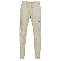 Urban Classics  Nohavice Cargo CARGO JOGGING PANTS  Béžová