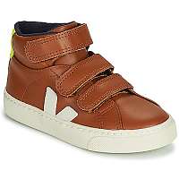 Veja  Nízke tenisky ESPLAR MID SMALL VELCRO  Hnedá