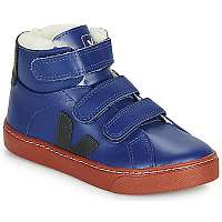 Veja Nízke tenisky SMALL ESPLAR MID FURED Modrá