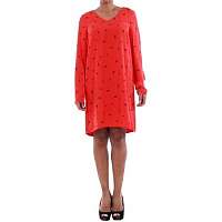 Vero Moda  10191185 VMSISSY 3/4 MINI DRESS D2 LCS FLAME SCARLET  Červená