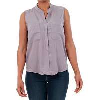 Vero Moda  10192814 VMERIKA MIX S/L SHIRT NFS GRAY RIDGE  Šedá