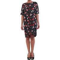 Vero Moda  10197062 VMISOLDE GABBY 2/4 DRESS D2-1 BLACK/ISOLDE PRI  Čierna