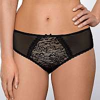Avalingerie Nohavičky Jeanne Black klasické ČIERNA S