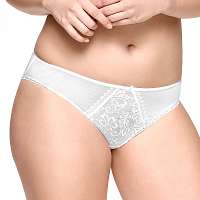 Avalingerie Nohavičky Jeanne White klasické biela M