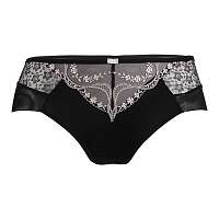 Avalingerie Nohavičky Say It klasické čierno-ružová M