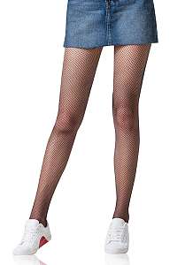 Bellinda Dámske sieťované pančuchové nohavice Bellinda PANTYHOSE ČIERNA S