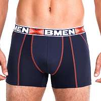 Bellinda Pánske boxerky Bellinda 3D Flex Air modré modrá XL