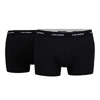 CECEBA 2 pack pánskych boxeriek X-lastic čierne ČIERNA XXL