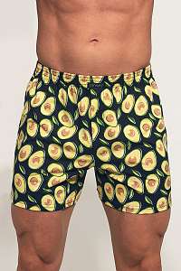 Cornette Pánske trenky Classic Avocado viacfarebná L