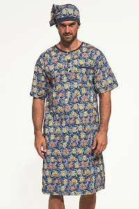 Cornette Pyžamová košeľa Bear farebná L