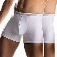 COTONELLA 2 pack pánskych boxeriek UOMO Bianco dlhšie biela XL