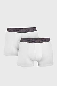 Cotonella 2 PACK sivo-bielych boxeriek Uomo Comfort biela M