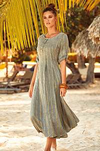 David Beachwear Plážové šaty Fifi khaki XL