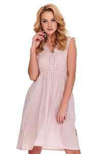 Doctor Nap Materská dojčiaca košieľka Corrine Pink púdrová S