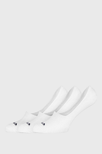 FILA 3 PACK bielych ponožiek FILA Ghost biela-46