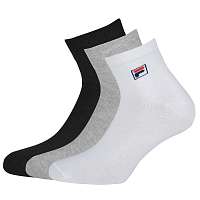 Fila 3-pack troch farieb členkových ponožiek FILA viacfarebná-42