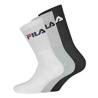 Fila 3-pack troch farieb vysokých ponožiek FILA viacfarebná-46