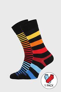 Fusakle Ponožky Fusakle Extrovert temný farebná-46