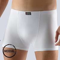 GINO Pánske boxerky GINO Modal kratšie biele biela S/M
