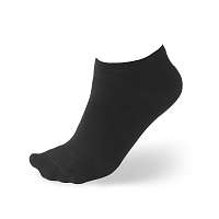 GINO Ponožky Bamboo nízke čierne ČIERNA-38