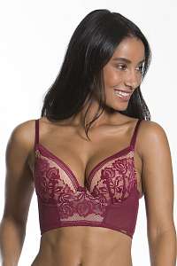 Gossard Podprsenka Gossard Encore vystužená vínová 75/C