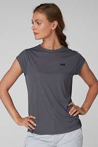 Helly Hansen Dámske sivé športové tričko Helly Hansen šedá L