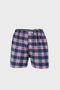 Henderson Modré kockované trenírky Clark III farebná L