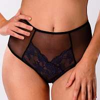 LAUMA lingerie Nohavičky Ines II klasické vyššie ČIERNA