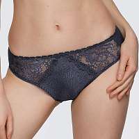 LAUMA lingerie Nohavičky Silk Cloud klasické siváL170