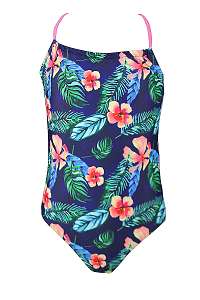 Lentiggini a Mila Swimwear Dievčenské jednodielne plavky Summer viacfarebná 140