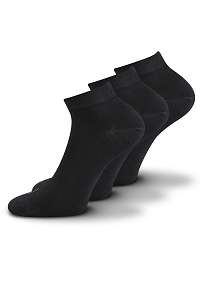 Lonka 3 pack bambusových ponožiek Desi čierne ČIERNA-38
