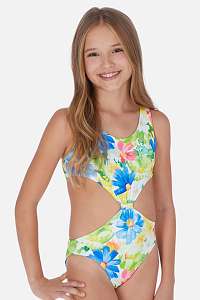 Mayoral Moda Infantil, S:A.U. Dievčenské jednodielne plavky Tropical viacfarebná 10