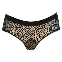 Miss Rosy Zvodné nohavičky Leo leopard XL