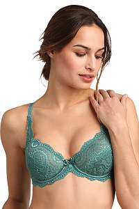 Playtex Podprsenka Flower Elegance I nevystužená zelená 95/E