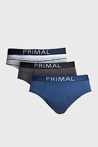 PRIMAL 3 pack pánskych slipov Tyree viacfarebná XL