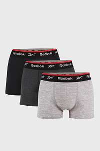 Reebok 3 PACK boxeriek Reebok Basic Sport farebná L