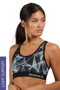 Reebok Športový Crop top Reebok Monie ČIERNA S