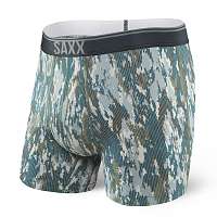 Saxx Pánske boxerky SAXX Quest 2.0 Bark Camo farebná S