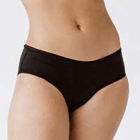snuggswear Menštruačné nohavičky Snuggs pre slabú a strednú menštruáciu ČIERNA S