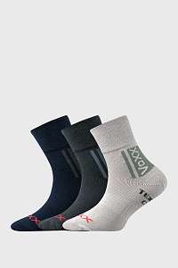 VoXX 3 PACK chlapčenských ponožiek VOXX Optifanik farebná-38