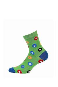 Wola Detské ponožky Biliard zelená-32