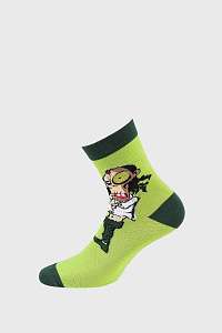 Wola Detské ponožky Mumie zelená-41