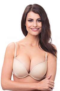 Wonderbra Podprsenka Wonderbra Ultimate Double Push-Up plunge telová 70/A